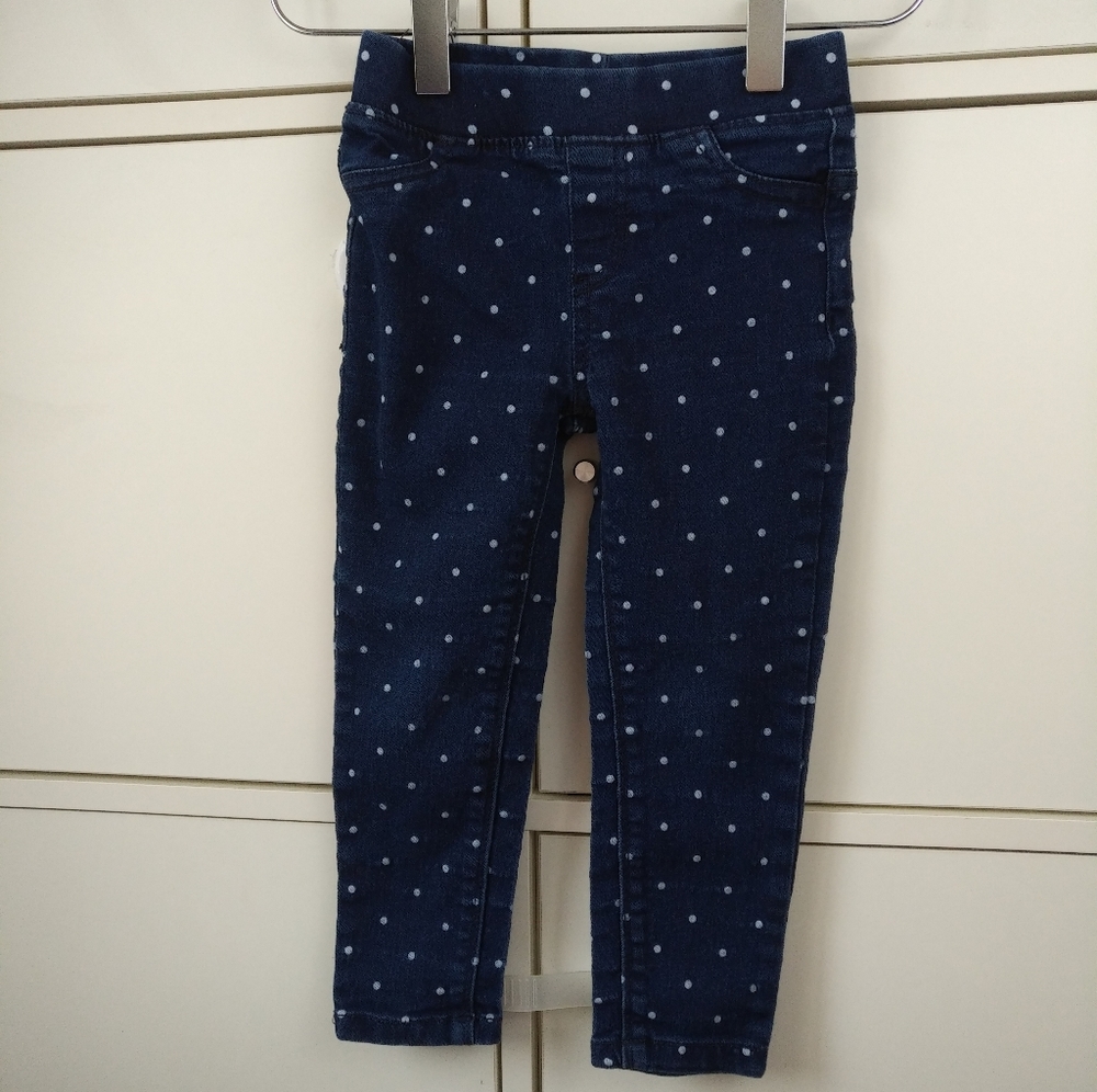4/$20 Toddler girl Joe Fresh jean leggings 3T
